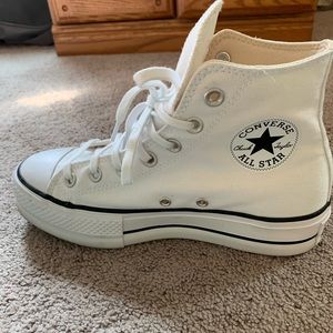 Converse High-Top Chuck Taylor All Star Lift Platform Canvas Shoes